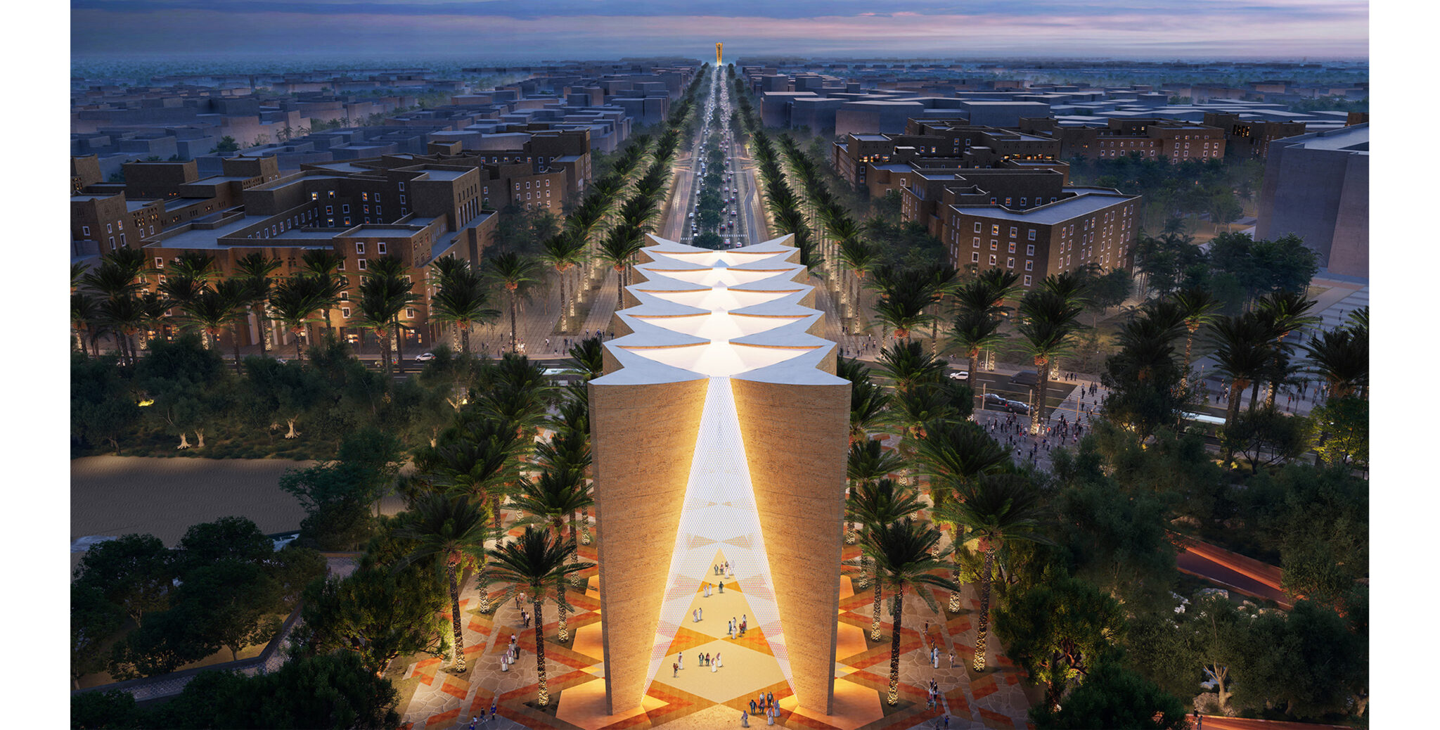 Pavilion of light & Lookout-