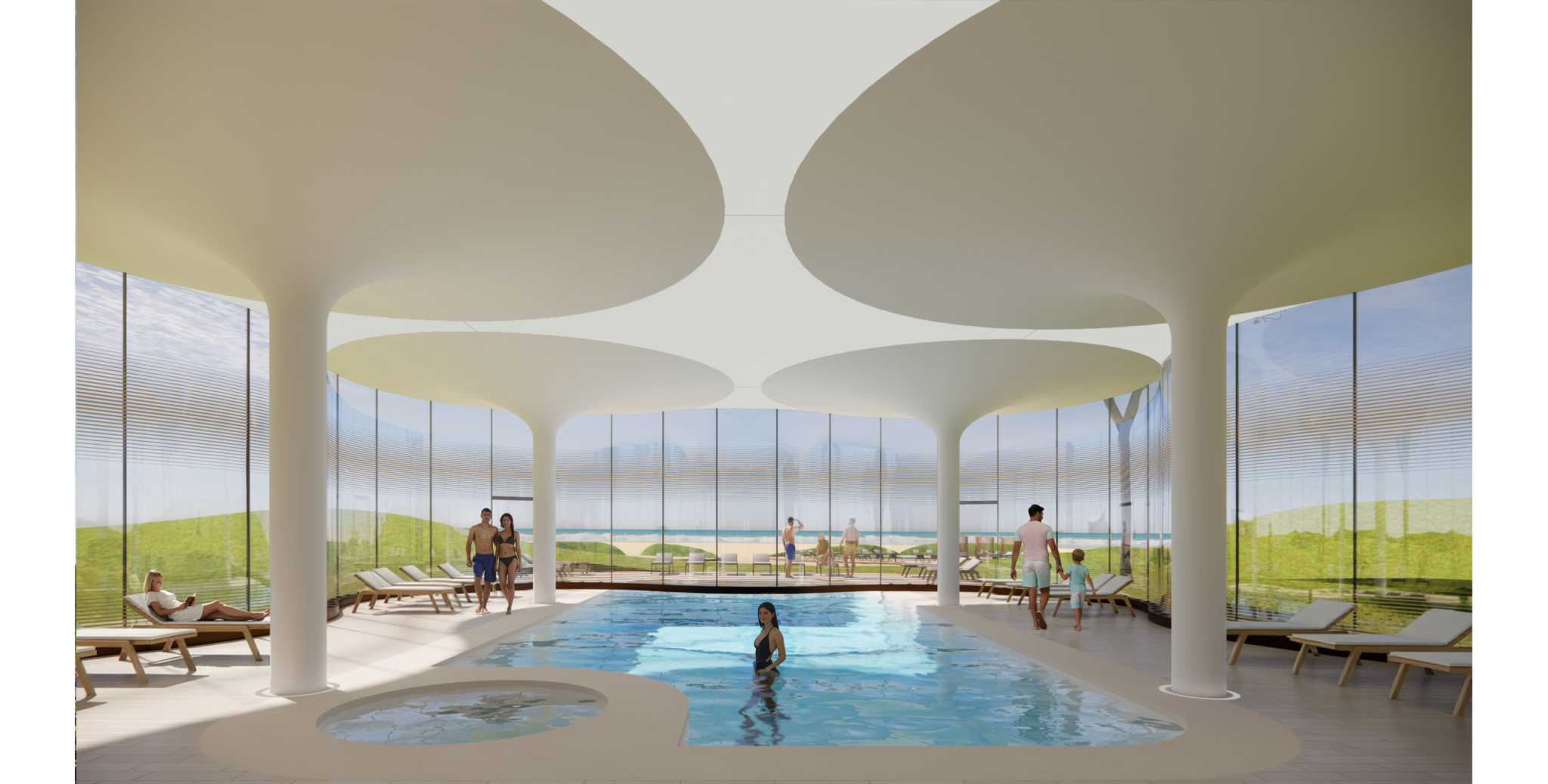 La Reserva. Interior view of the In/Out